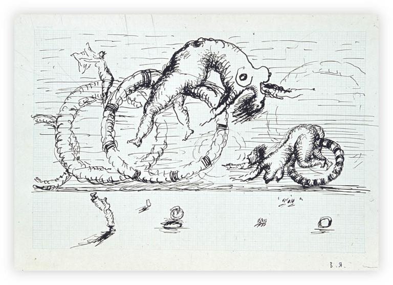 Catalogue raisonné, Vladimir Yankilevsky, Title???, 1973
