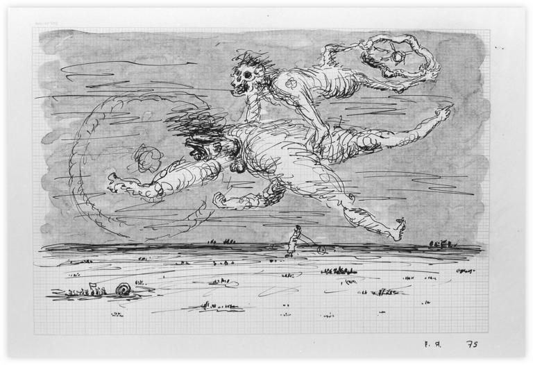 Catalogue raisonné, Vladimir Yankilevsky, Towards to a Bright Future!, 1975