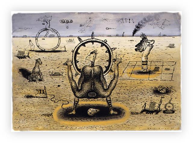 Catalogue raisonné, Vladimir Yankilevsky, Helmsman, 1975