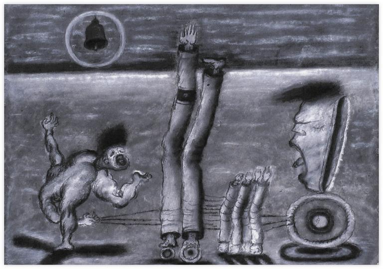 Catalogue raisonné, Vladimir Yankilevsky, Predominant Force, 1975