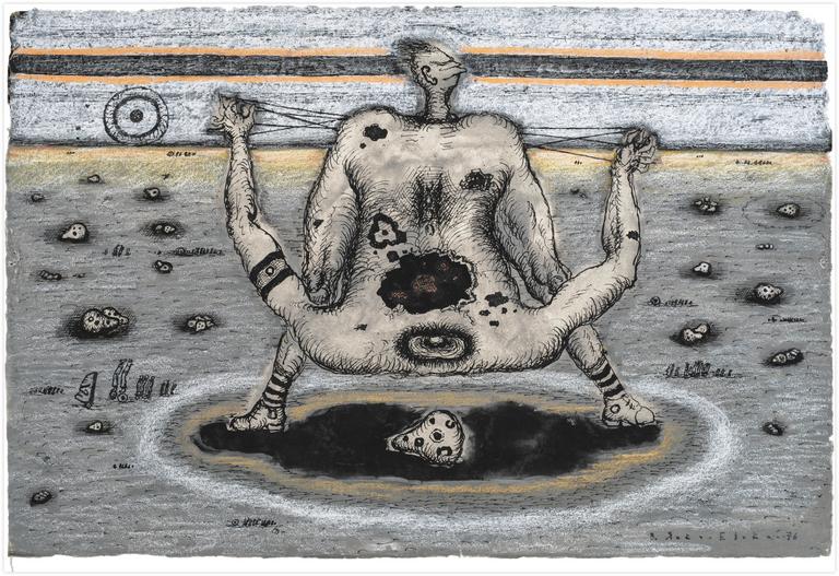 Catalogue raisonné, Vladimir Yankilevsky, Perpetuation of the race, 1976