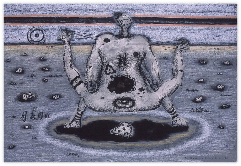 Catalogue raisonné, Vladimir Yankilevsky, From the cycle Mutants (Sodom and Gomorrah): Perpetuation of the race, 1976