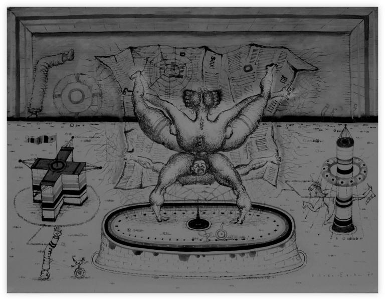 Catalogue raisonné, Vladimir Yankilevsky, Title???, 1977