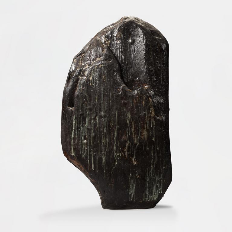 Catalogue raisonné, Jean & Jacqueline Lerat, Grand galet noir, 1972