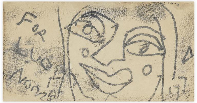 Catalogue raisonné, Norris Embry, Sans titre (For Lucy, portrait de Lucy Williams Morin), 1977