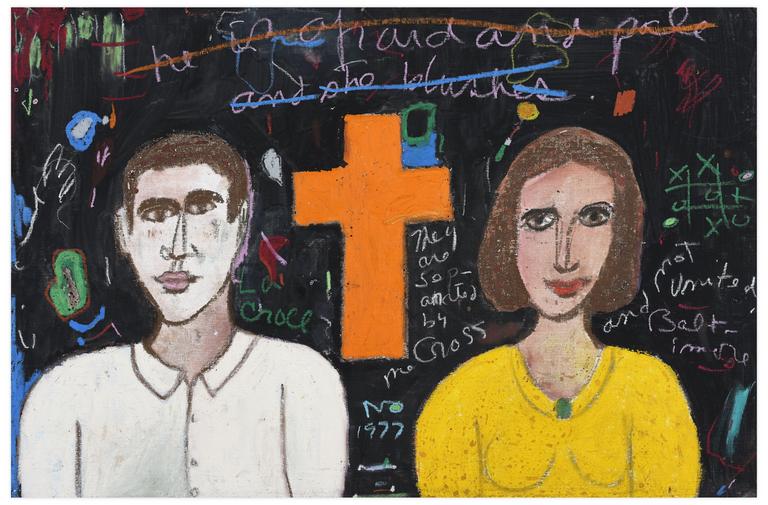 Catalogue raisonné, Norris Embry, Cross Between (homme et femme), 1977