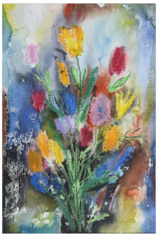 Catalogue raisonné, Norris Embry, Florale piece III, 1976