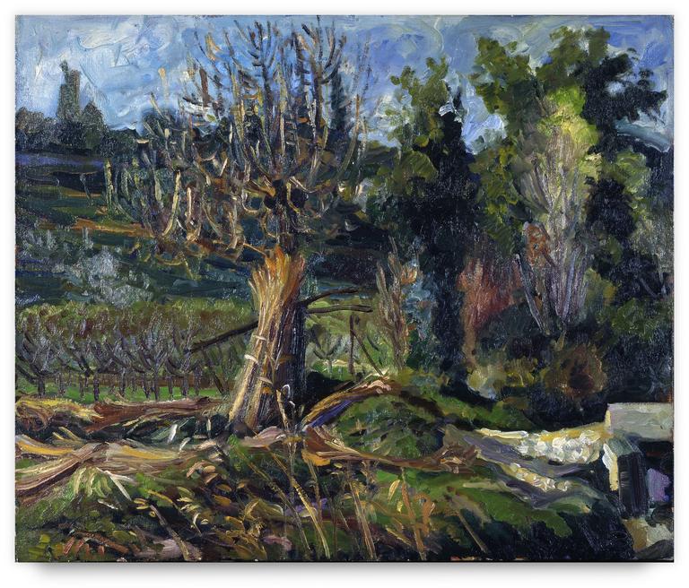 Catalogue raisonné, Henri Baviera, Paysage vert du Malvent — 1960