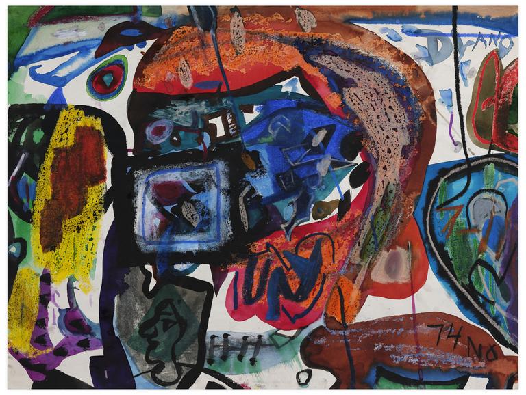 Catalogue raisonné, Norris Embry, Sans titre (Diano), 1974