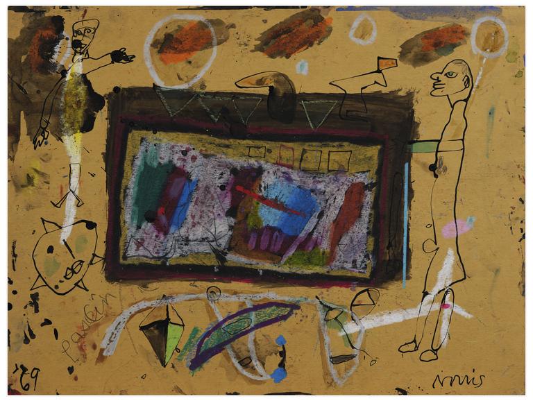 Catalogue raisonné, Norris Embry, Sans titre (Pascin), 1969