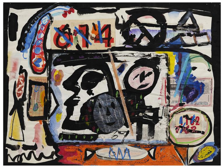 Catalogue raisonné, Norris Embry, Sans titre (Masque argenté), 1969