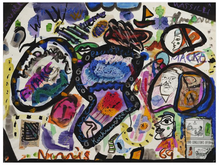 Catalogue raisonné, Norris Embry, Sans titre (Lord Congleton's Offer), 1969