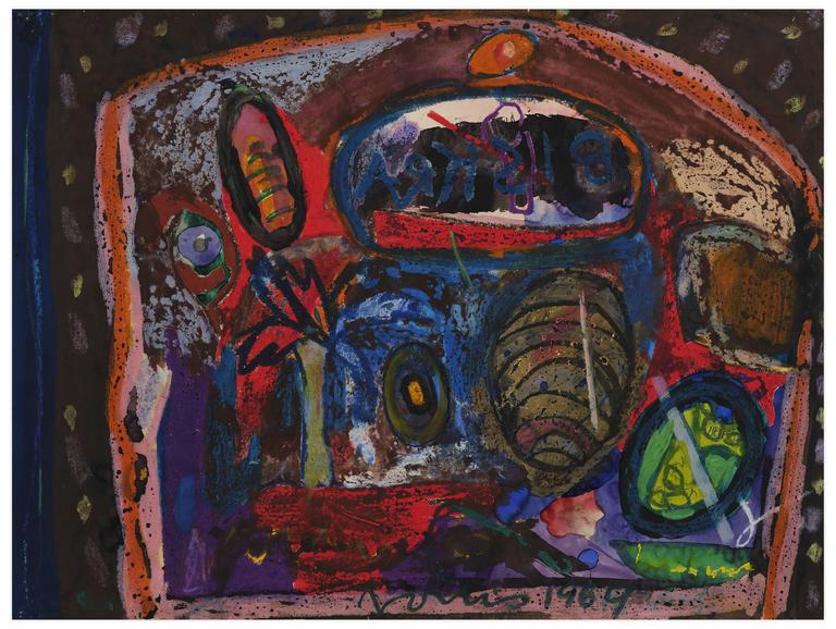 Catalogue raisonné, Norris Embry, Sans titre (Biskra), 1969