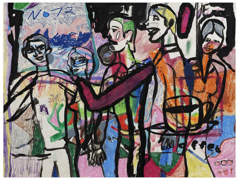 Catalogue raisonné, Norris Embry, Sans titre (Coffee), 1972