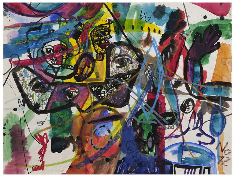 Catalogue raisonné, Norris Embry, Sans titre (Bras levé), 1972