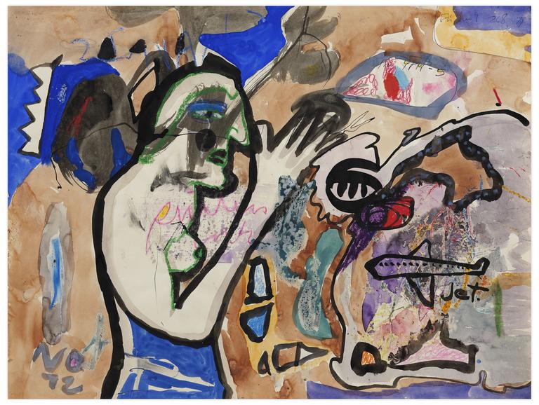 Catalogue raisonné, Norris Embry, Sans titre (Jet), 1972