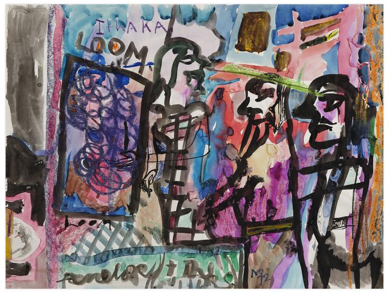 Catalogue raisonné, Norris Embry, Sans titre (Ithaka), 1972