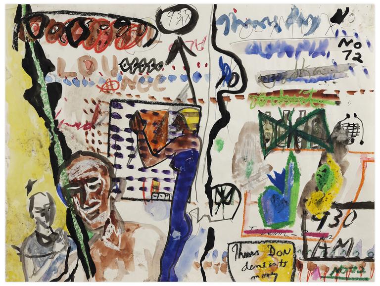 Catalogue raisonné, Norris Embry, Sans titre (Lounge), 1972