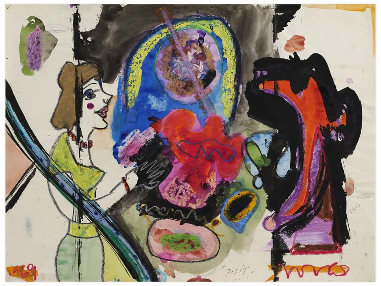 Catalogue raisonné, Norris Embry, Sans titre (Visit), 1969