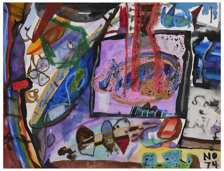 Catalogue raisonné, Norris Embry, Sans titre (Save A Child), 1974