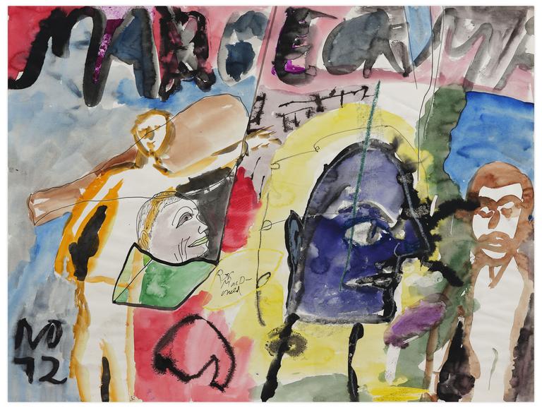 Catalogue raisonné, Norris Embry, Sans titre (Ross MacDonald), 1972