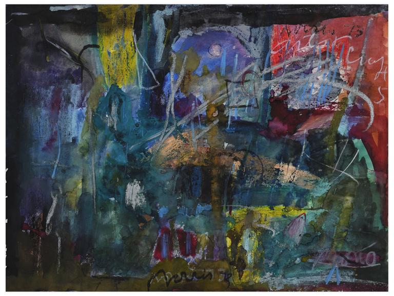 Catalogue raisonné, Norris Embry, Sans titre (Composition abstraite), 1973