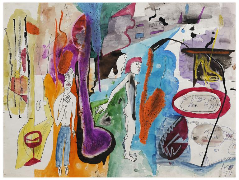 Catalogue raisonné, Norris Embry, Sans titre (The Digger's Game), 1974