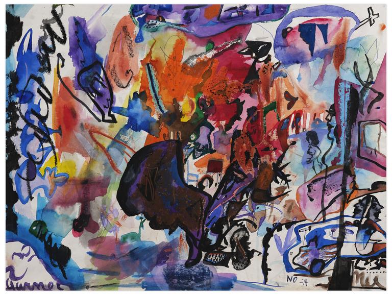 Catalogue raisonné, Norris Embry, Sans titre (Gurnee), 1974