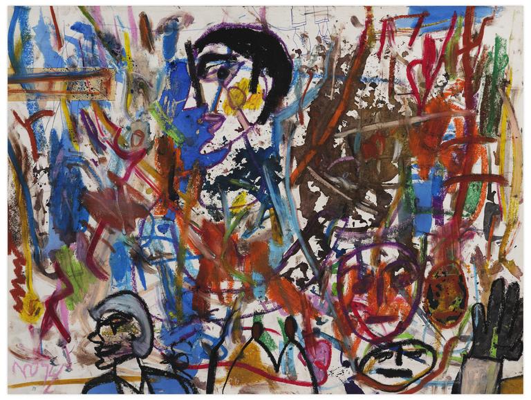 Catalogue raisonné, Norris Embry, Sans titre (Main levée), 1974