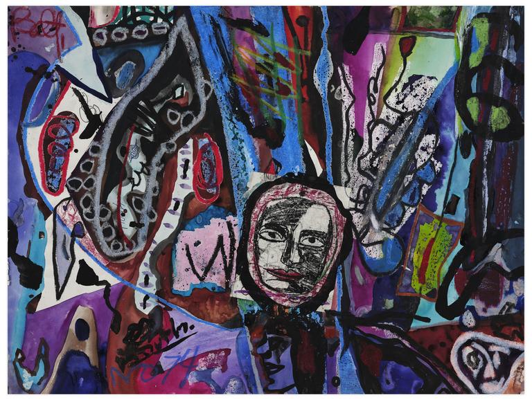 Catalogue raisonné, Norris Embry, Sans titre (Mouth), 1974