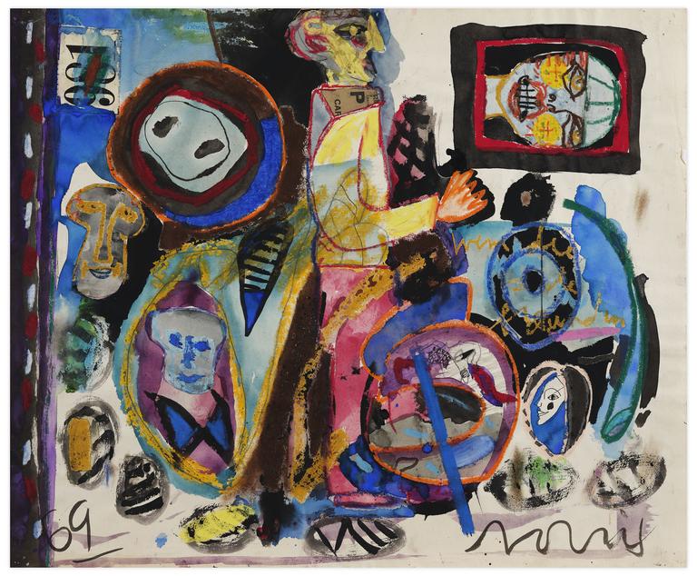 Catalogue raisonné, Norris Embry, Sans titre (981), 1969