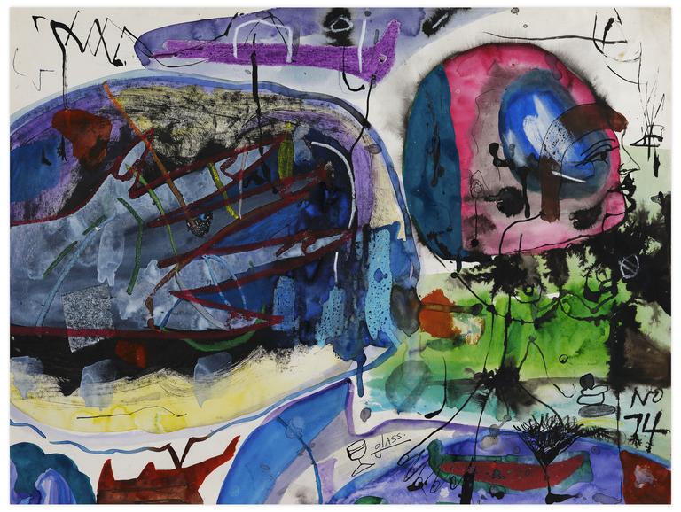 Catalogue raisonné, Norris Embry, Sans titre (Glass), 1974