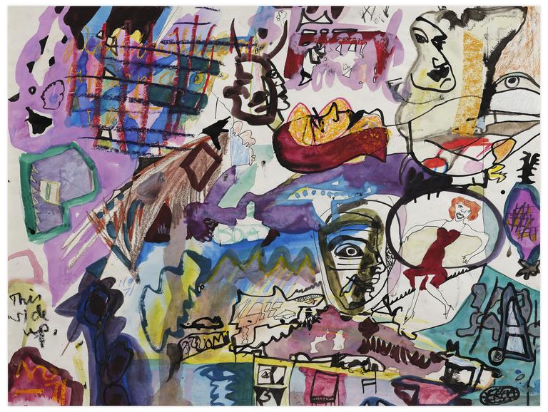 Catalogue raisonné, Norris Embry, Sans titre (This Side Up), 1971