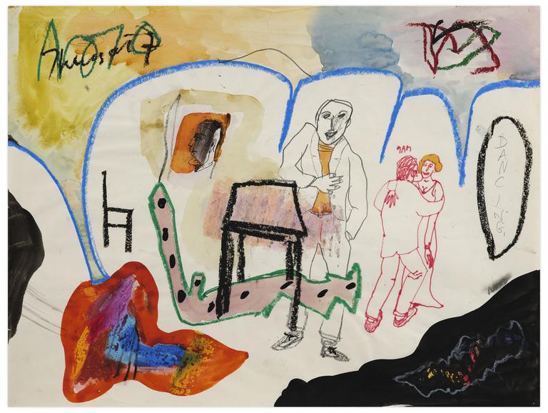 Catalogue raisonné, Norris Embry, Sans titre (Dancing), 1970