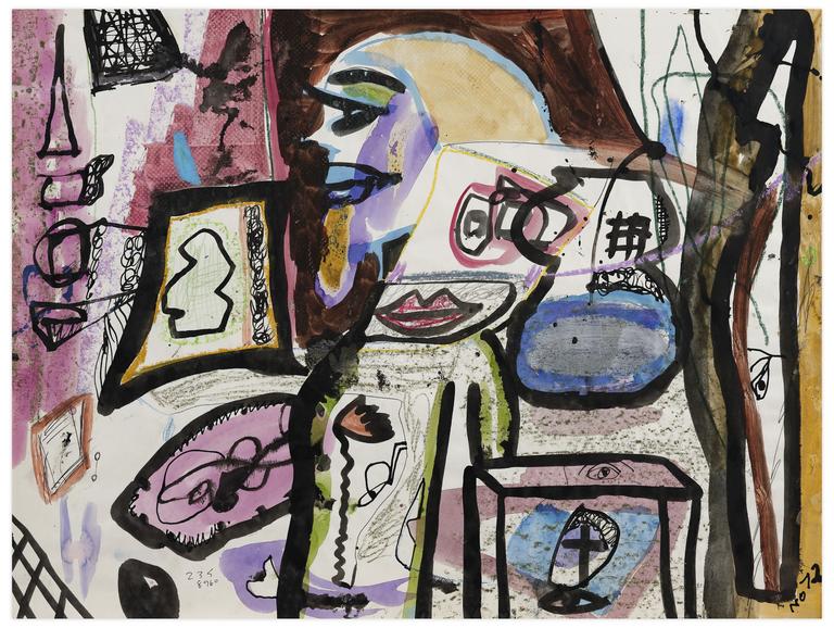 Catalogue raisonné, Norris Embry, Sans titre (235 8960), 1972
