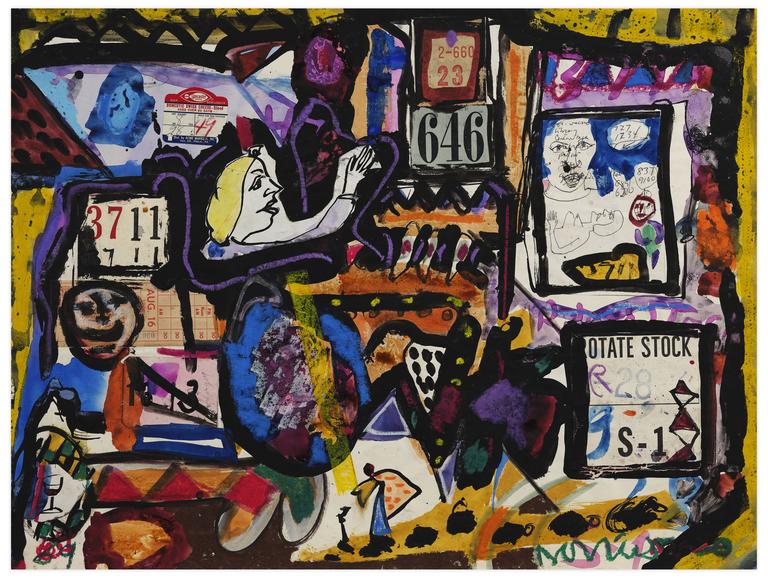 Catalogue raisonné, Norris Embry, Sans titre (646 Rotate Stock), 1969