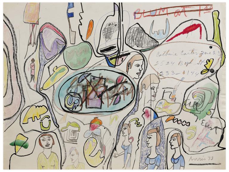 Catalogue raisonné, Norris Embry, Sans titre (Catherine Carter), 1973