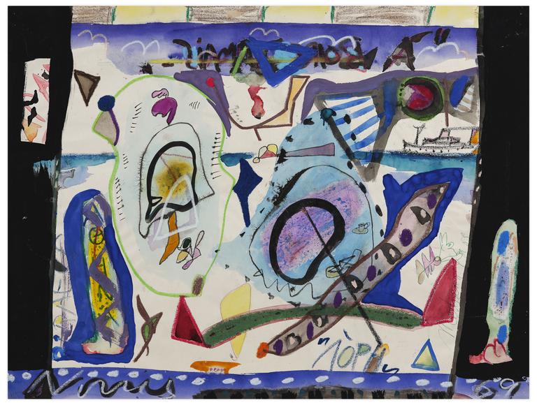 Catalogue raisonné, Norris Embry, Sans titre (Paquebot), 1969