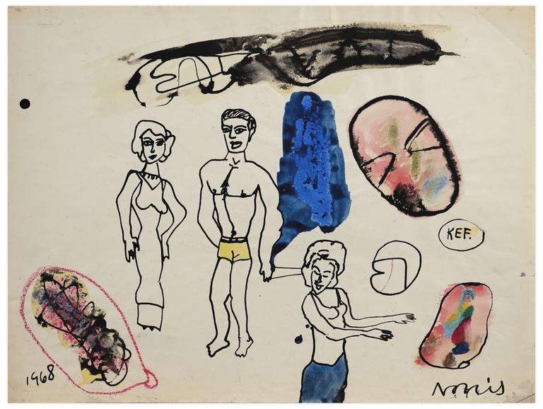 Catalogue raisonné, Norris Embry, Sans titre (KEF), 1968