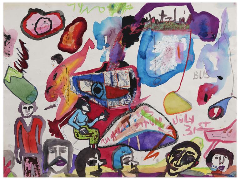 Catalogue raisonné, Norris Embry, Sans titre (Bus), 1974