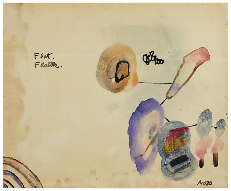 Catalogue raisonné, Norris Embry, Sans titre (Flat. Flatter.), 1970