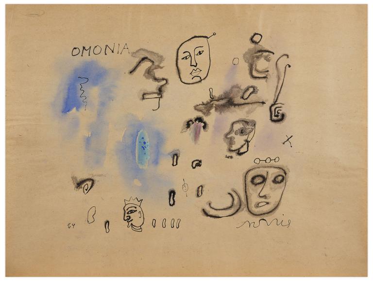 Catalogue raisonné, Norris Embry, Sans titre (Omonia), 1964