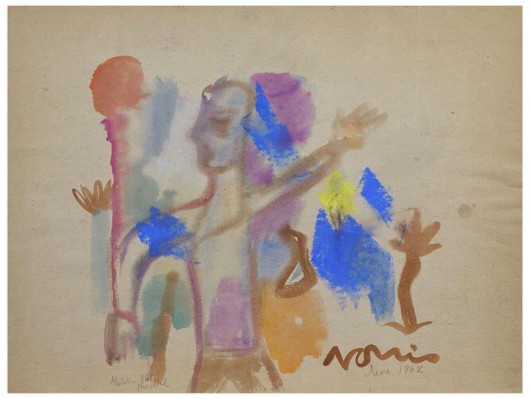 Catalogue raisonné, Norris Embry, Sans titre (Manhattan State Hospital, Homme bras tendus)