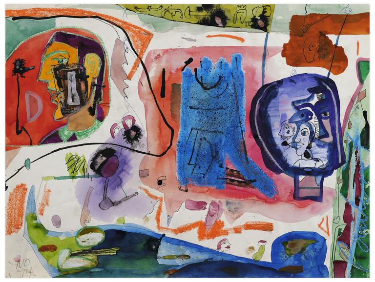 Catalogue raisonné, Norris Embry, Sans titre (Pauline 7), 1974