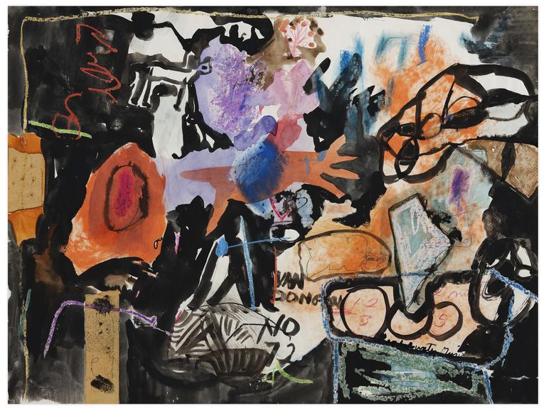 Catalogue raisonné, Norris Embry, Sans titre (Van Dongen), 1972