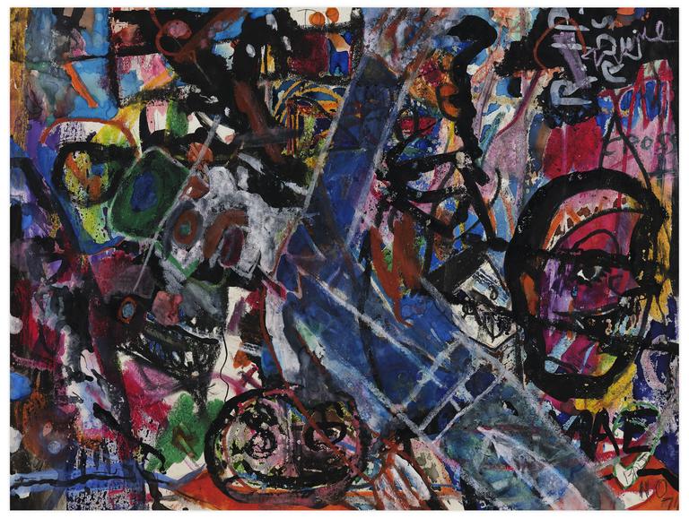 Catalogue raisonné, Norris Embry, Sans titre (RIP Rose), 1974