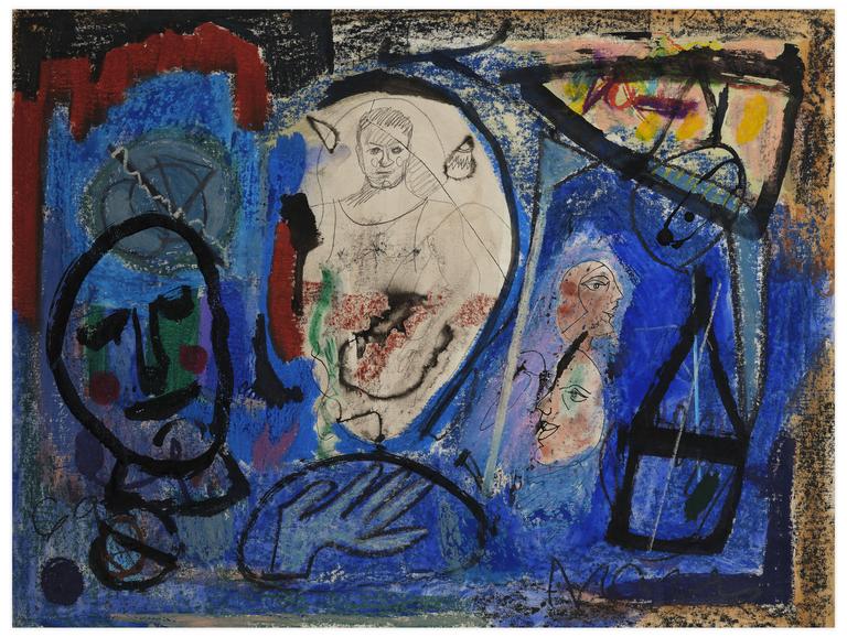 Catalogue raisonné, Norris Embry, Sans titre (Homme en débardeur), 1969