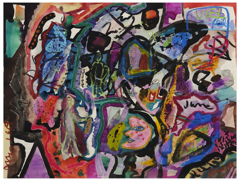 Catalogue raisonné, Norris Embry, Sans titre (Viel Feil), 1969