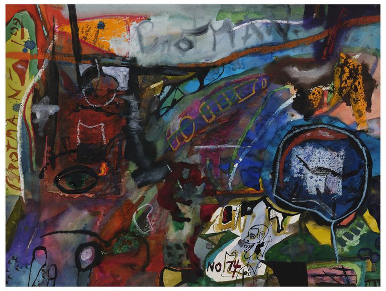 Catalogue raisonné, Norris Embry, Sans titre (Brotman), 1974