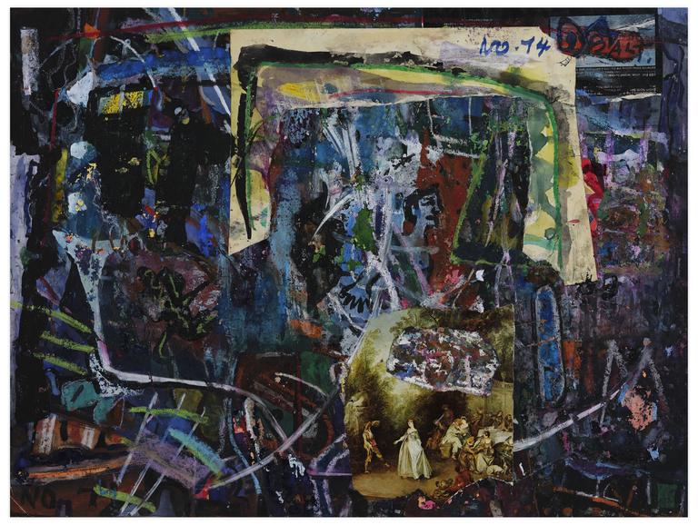 Catalogue raisonné, Norris Embry, Sans titre (Automne de Nicolas Lancret), 1974